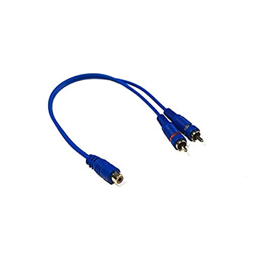 Stinger SSIBY2M Value Series 2 Male to 1 Female Y Interconnect