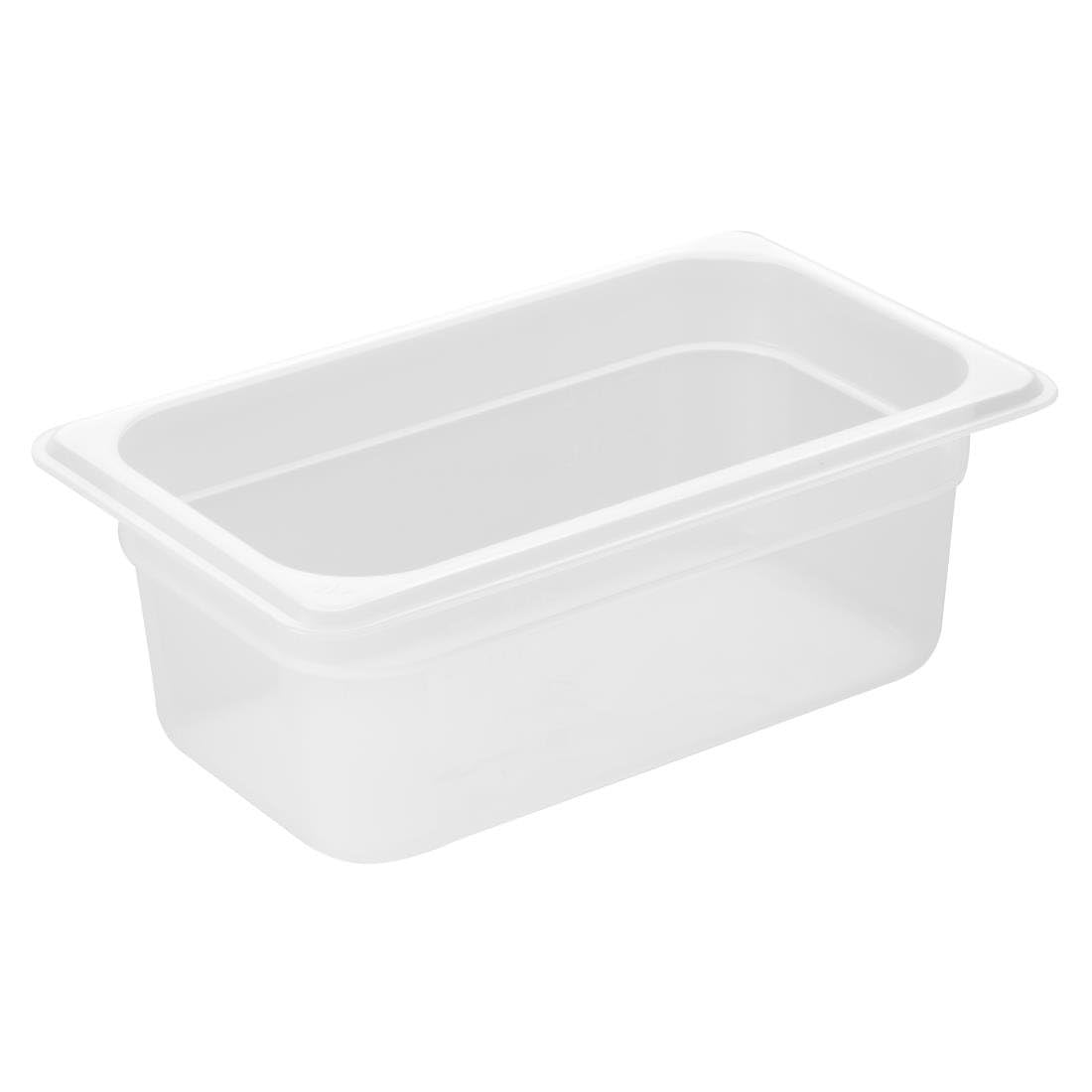 Nisbets Essentials Container Polypropylene, GN 1-4 100 mm 2.5 Ltr