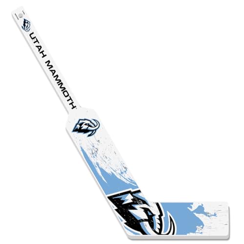 Utah Mammoth | Wood Goalie Mini Stick | Splatter