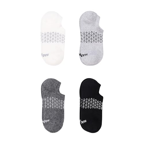 Image of Hanes Women's Socks, 4-pack, Absolute Active Cushioned Moisture-wicking Best Women's Socks, Crew, Ankle and No Show