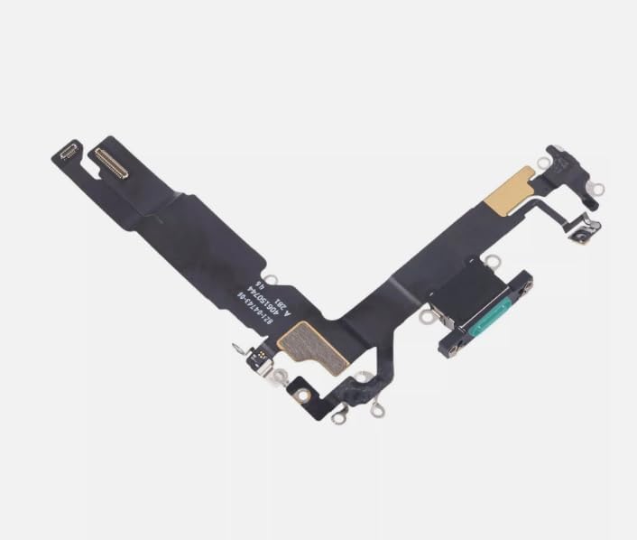 Replacement Flex Cable Charge Port for iPhone 16 6.1 inch Teal Ultramarine