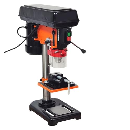 Taladro de Columna, Prensa De Taladro De Banco De 16 Mm, Prensa De Taladro De Pedestal Con Protector De Seguridad, Minitaladro De Banco, Máquina Perforadora De Banco Portátil