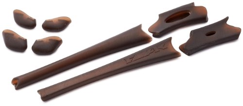 Oakley unisex adult Aoo9009kt Flak Jacket Ear Sock and Nose Pad Accessory Kit, Rootbeer, One Size US