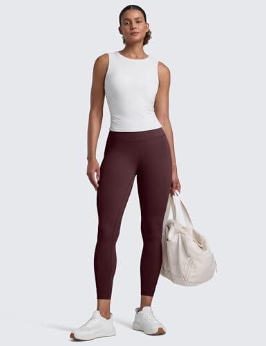 Image of CRZ YOGA Butterlift Workout Leggings 25 inch - High Waisted Pilates Gym Athletic Womens Yoga Pants Buttery Soft