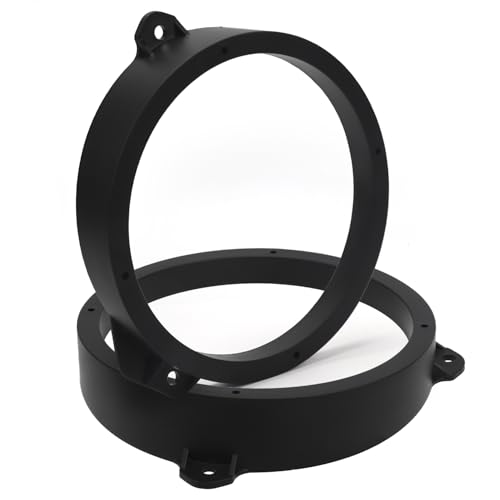 2pcs Front Door Speaker Adapter 6.5 Inch for Select 2008-2020 Subaru Forester Impreza Outback WRX/STI Crosstrek Legacy Levorg, Audio Speaker Spacer Ring Bracket