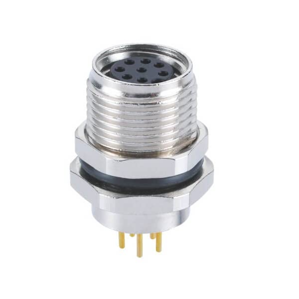 Conector Aviación M8 8 Pines Pack 10 Piezas
