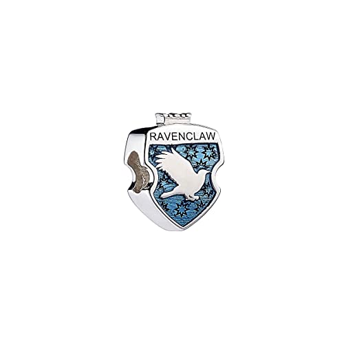 Image of Harry Potter Sterling Silver Ravenclaw House Shield Spacer Bead