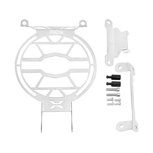 Cache phare moto CL-F700 évite la casse du bloc optique en alu robuste