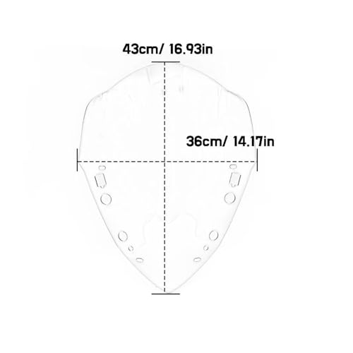 Pare-brise circulation d'air déviation du vent Xmax 300
