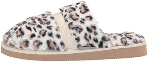 MUK LUKS Kathy Ireland Women's Zinnia Scuff Slipper, Leopard, 10 | Image 7