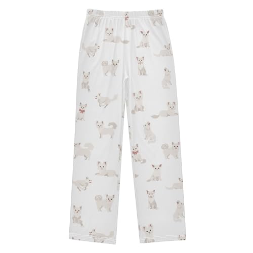 Boys' Pants Dogs Cute Chihuahua Long Bottoms Jogger Pants Elastic Waist Trousers with Pockets S-XL