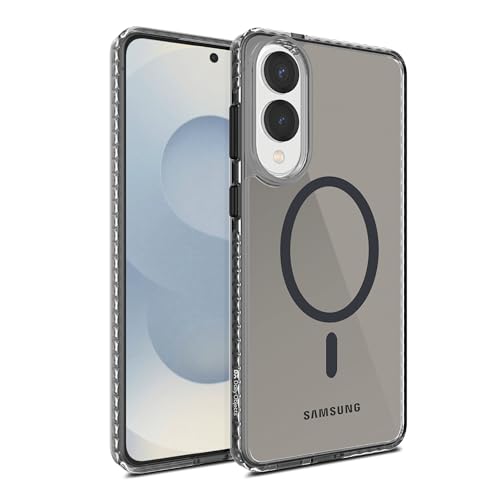 Image of DailyObjects Stride Clear 2.0 Magnetic Case Cover Compatible with Samsung Galaxy S25 Edge | Wireless Charging Slim Back Cover | 2 Layer Edge Protection & Shockproof