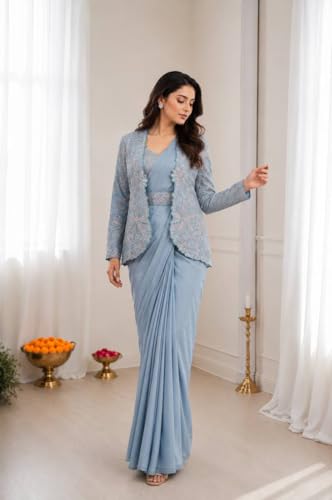 Generic silk navratri saree – image 5