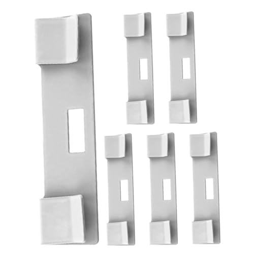 Amosfun 6stücke Reparaturklammern Für Vertikaljalousien Metallclips Zur Befestigung Von Lamellen Ersatzteile Für Fensterrollos Einfach Zu Tauschen Und Wiederverwendbar
