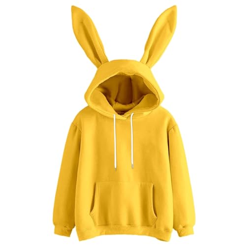 Sweat à capuche femme avec cordon de serrage, un haut tendance à manches longues au style urbain.