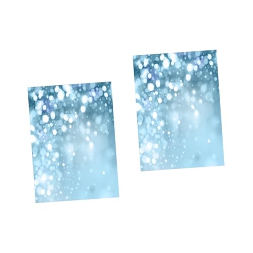 2 Pezzi Di Sfondo Fotografico Natalizio 3d Per Feste Accessori Natalizi Leggeri Per Servizi Fotografici