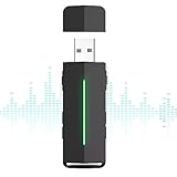 64G USB Voice Recorder Flash Drive, Voice Activated Recorder with Playback, 750H Recording Storage, Portable USB Mini Listening Device for Work, Lectures, Meetings, Interview