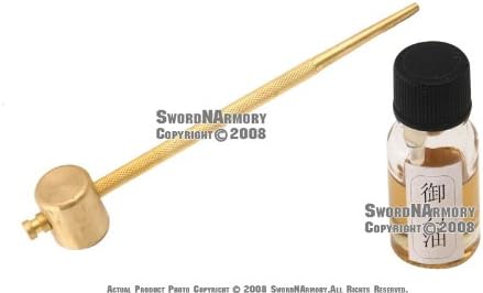 Miniatura 5 de Kit de limpieza de mantenimiento de espada katana samurái japonesa