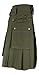 Men’s Fashion Snap-on Kilt, Deluxe Utility Kilt, Traditional Scottish Dress