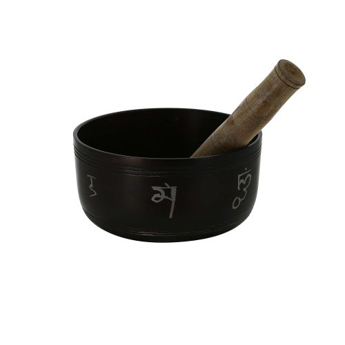Singing Bowl For Healing Through Vibration Touch Bell Metal Art India