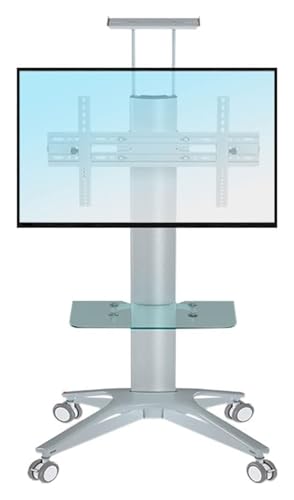 Soporte Móvil para TV con Ruedas y Frenos