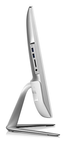 Image of Lenovo Ideacentre AIO 300 23-Inch FHD All-in-One Desktop (White) - (AMD A8-7410, 8 GB RAM, 1 TB HDD, Integrated Graphics Card, Windows 10)