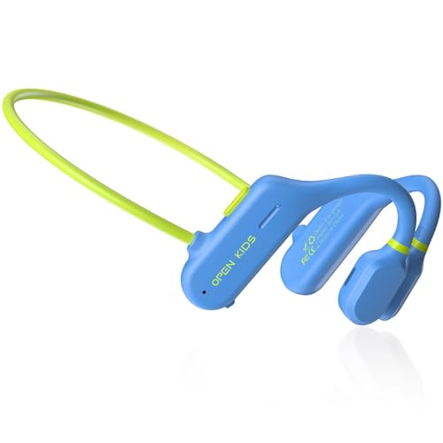 TBtebeat Kids Open Ear Headphones: Bluetooth 5.3 Air Conduction Open Ear Headphones Air Conduction...