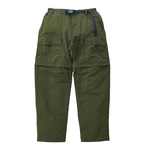 [グラミチ] コンバーチブル パンツ メンズ 薄手 G3FM-P025 (L, DeepOlive)