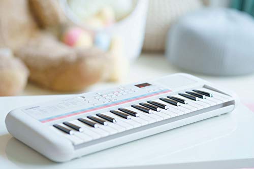 Yamaha Remie PSS-E30 Mini Keyboard, wit, compact, draagbaar toetsenbord voor kinderen met mini-toetsenbord en geweldig… - Image 6