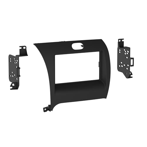 Image of Metra 95-7356B Double DIN Installation Dash Kit for Kia Forte 2014- (Black)