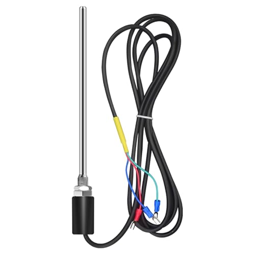 Sonde PT100 M12 pour réguler la température de 0 à 600 °C avec câble de 3M