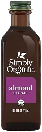 Simply Organic Almond Extract, Certified Organic | 4 oz | Pack of 1