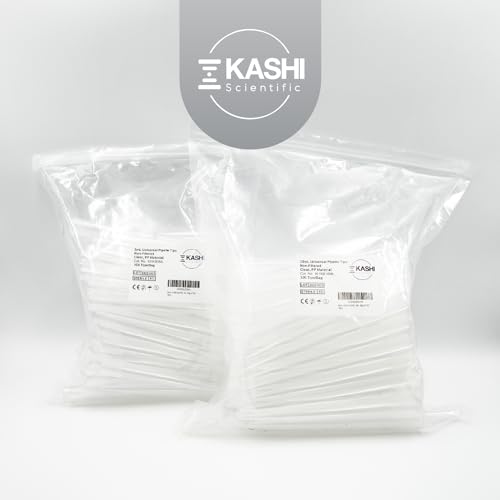 Image of Kashi Scientific 10mL Universal Non-Filter Pipette Tips, Sterile Low Binding Pipet Tips with Clear Graduation, DNase /RNase Free [10mL, 1,000pcs]