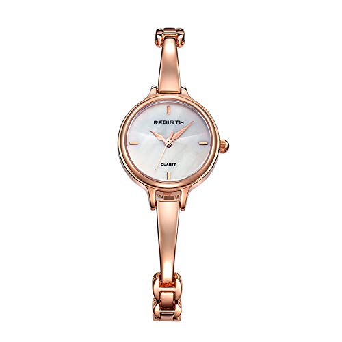 ShiningLove, Women Rebirth Quartz Watch with Thin Stainless