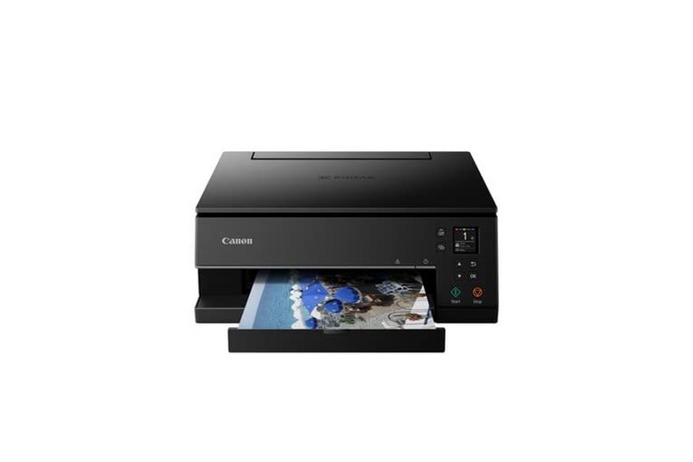 Canon PIXMA TS6350a Drucker Farbtintenstrahl Multifunktionsgerät DIN A4 (Fotodrucker, Scanner, Kopierer, OLED, 4.800x1.200 dpi, USB, WLAN, 5 separate Tinten, Duplexdruck, 2 Papierzuführungen), schwarz – Bild 5
