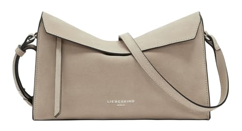 LIEBESKIND BERLIN Umhängetasche Schultertasche Lora Suede Shoulderbag Stone beige