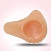 OBASDFD Protesi For Mastectomia In Silicone, Seni Finti Con Capezzoli, Impianti Mammari(Left,300g)