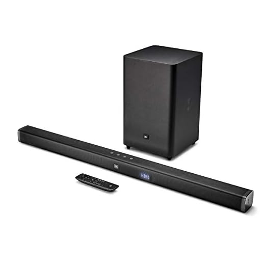 JBL Bar 2.1 Home Theater Starter System with Soundbar and Wireless Subwoofer with Bluetooth (Renewed)