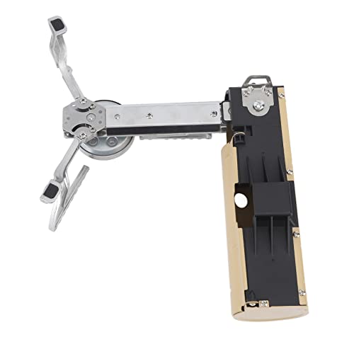 Focket Klappbarer Kassettenofen, Edelstahl- Außenring- Kassetten- Gasofen, Auto- Lock- Legierungsgelenkhalterung für 10- 26 cm Topf für Outdoor- Camping (Khaki)-8