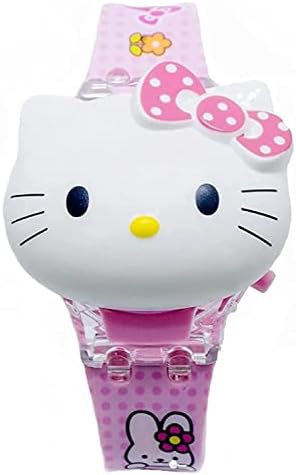 AIGLET Hello Kitty/Frozen/Princess/LOL Led Glowing Watch for Girls (Random Character) {3-9 Year
