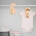 PAMBO The Winnie Bear Baby Closet Dividers, Clothes Organizer for Baby Nursery Decor Wooden Hanger for Newborn Baby Stuff From 0-24+ Months