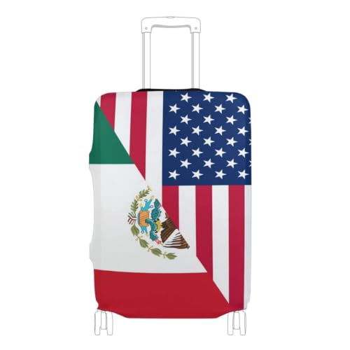 Housse de valise USA Mexique L pour bagages de 26 à 28 pouces