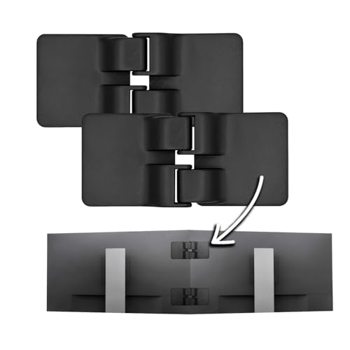 2 Pack Dual Monitor Alignment Tool - Invisible Dual Screen Alignment Connector for VESA Mounts & Monitor Stands| Universal Fit Multi-Monitor Connector for Racing Sims Multitasking