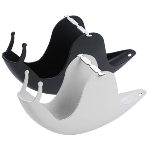 iplusmile Soporte en Forma de Caracol de Hierro para Quemador de Incienso 2 Piezas, Diseño Original y Detallado para Adorno y Fumigación Eficaz