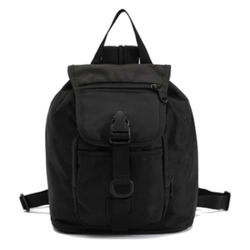 Mochila de ombro para viagem Mochila para esportes ao ar livre Mochilas pequenas (Preto)