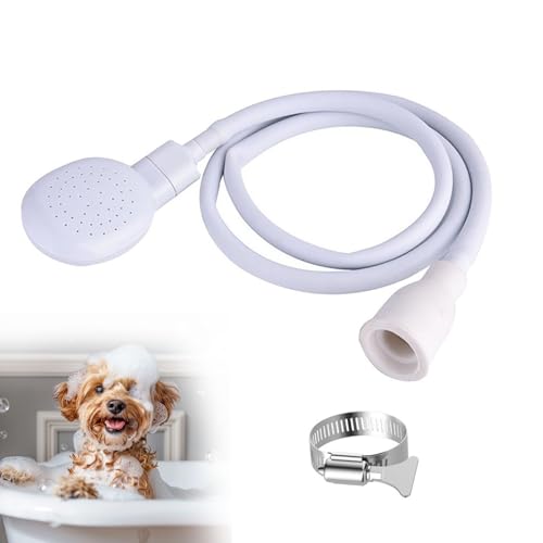 Bath Sink Single Tap Shower Attachment Head Hose Spray, Port