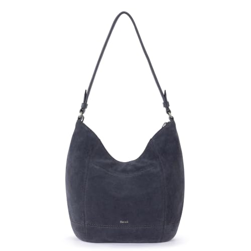 Image of The Sak Sequoia Leather Hobo Bag - Large Slouchy Shoulder Purse, Zip Pocket