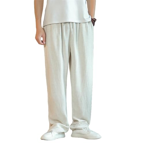 Pantalon droit homme coton lin la solution contre la chaleur estivale