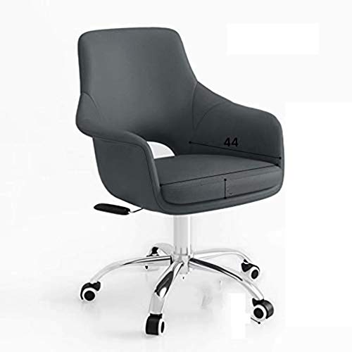 WEIFAN-1 Computer Stuhl Heimstuhl Sitz Drehstuhl Ergonomischer Stuhl Bürostuhl Spielankerstuhl E-Sportstuhl (Farbe: Grau) Cover