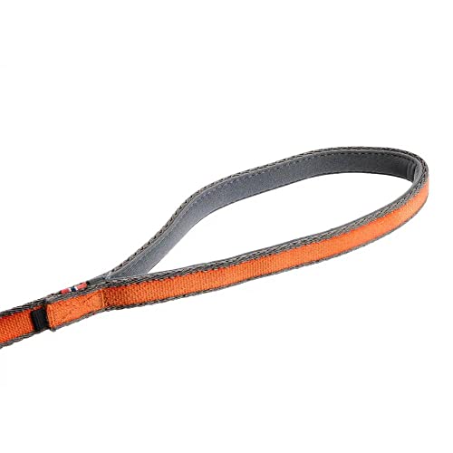 Non-stop dogwear Move Leash 1.5m Breite 15mm |15815| komfortable Hundeleine, Farbe:Orange